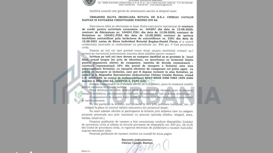 Teren intravilan 2056 mp cu casa 119 mp si anexe, Letcani, Sat Bogonos, 69.000 EUR - Poză 5