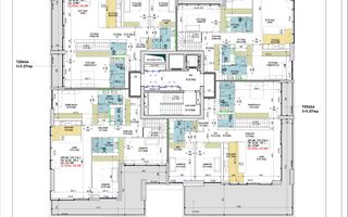 Penthouse cu vedere panoramică, 4 camere, One Cotroceni Park - Schiță 37