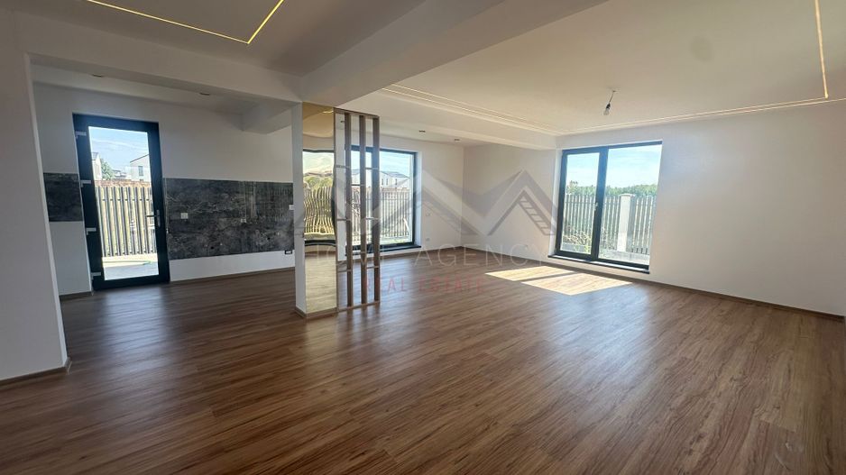 Casă P+1 modernă, finisaje premium, teren 375 mp | Tunari - Poză 1