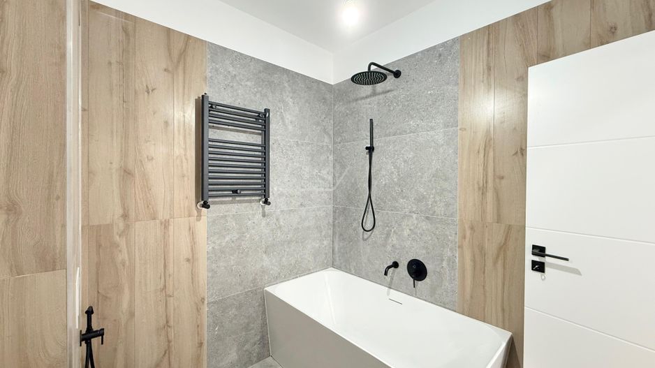 Ap pe 2 niveluri. Bucatarie inchisa, 2 bai. 2 locuri de parcare. - Poză 9