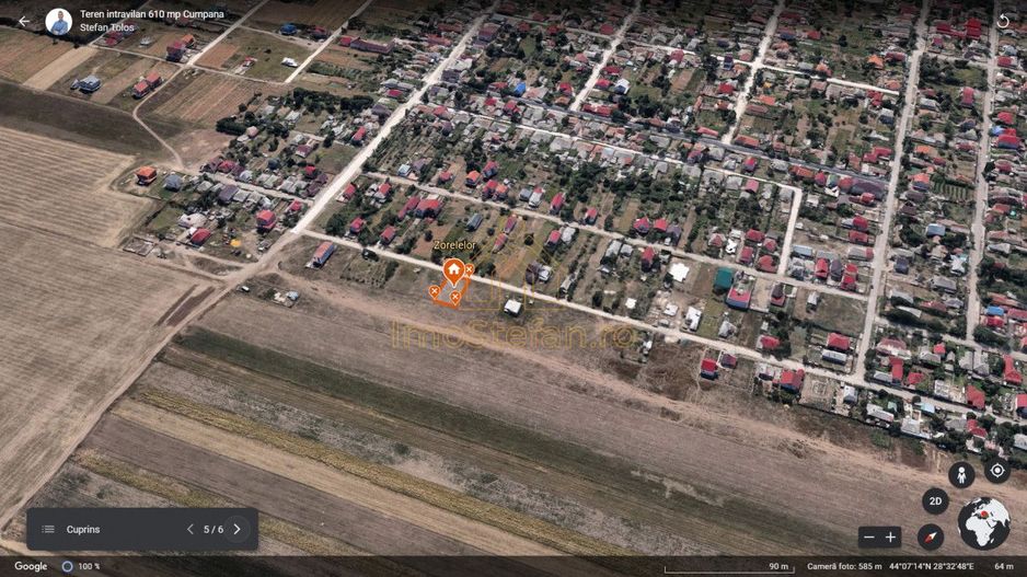 Recomandare de incredere teren intravilan Zorelelor Cumpana - Poză 5