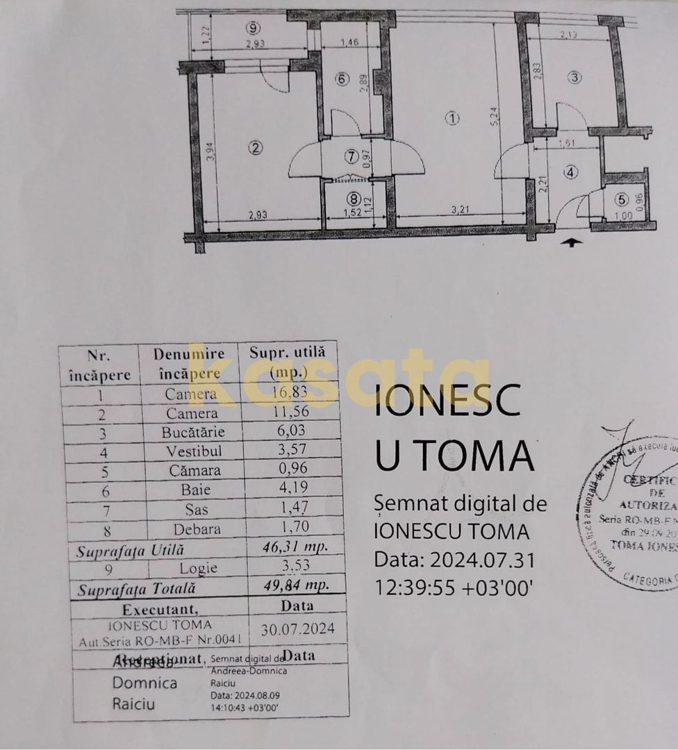 2 camere Baba Novac | Etaj 1 | Bloc reabilitat | 50 mp utili | 94.900 - Poză 15