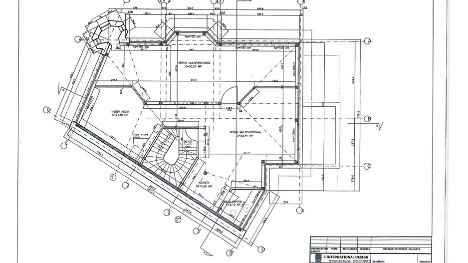 Vila Consolidata | Lascar Catargiu | 620mp utili | Instalatii noi - Schiță 23