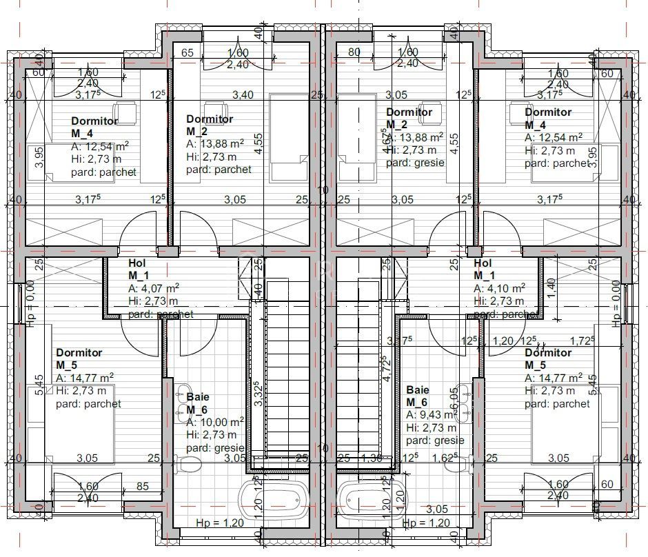 Casă nouă tip duplex izolat fonic în Livezeni - Poză 4
