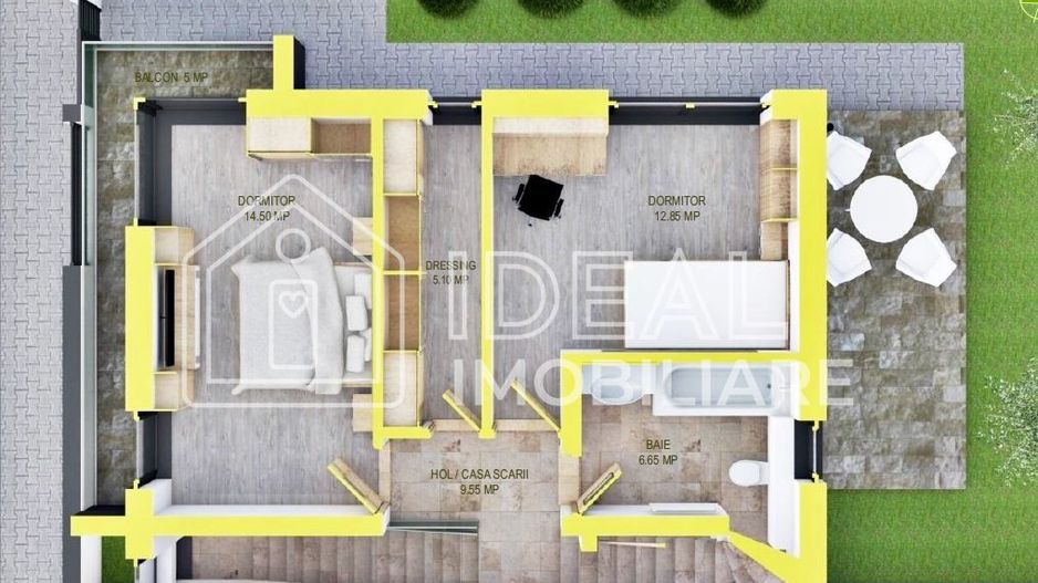 Casă modernă cu cu 4 camere si gradina, în Selimbar - Poză 3