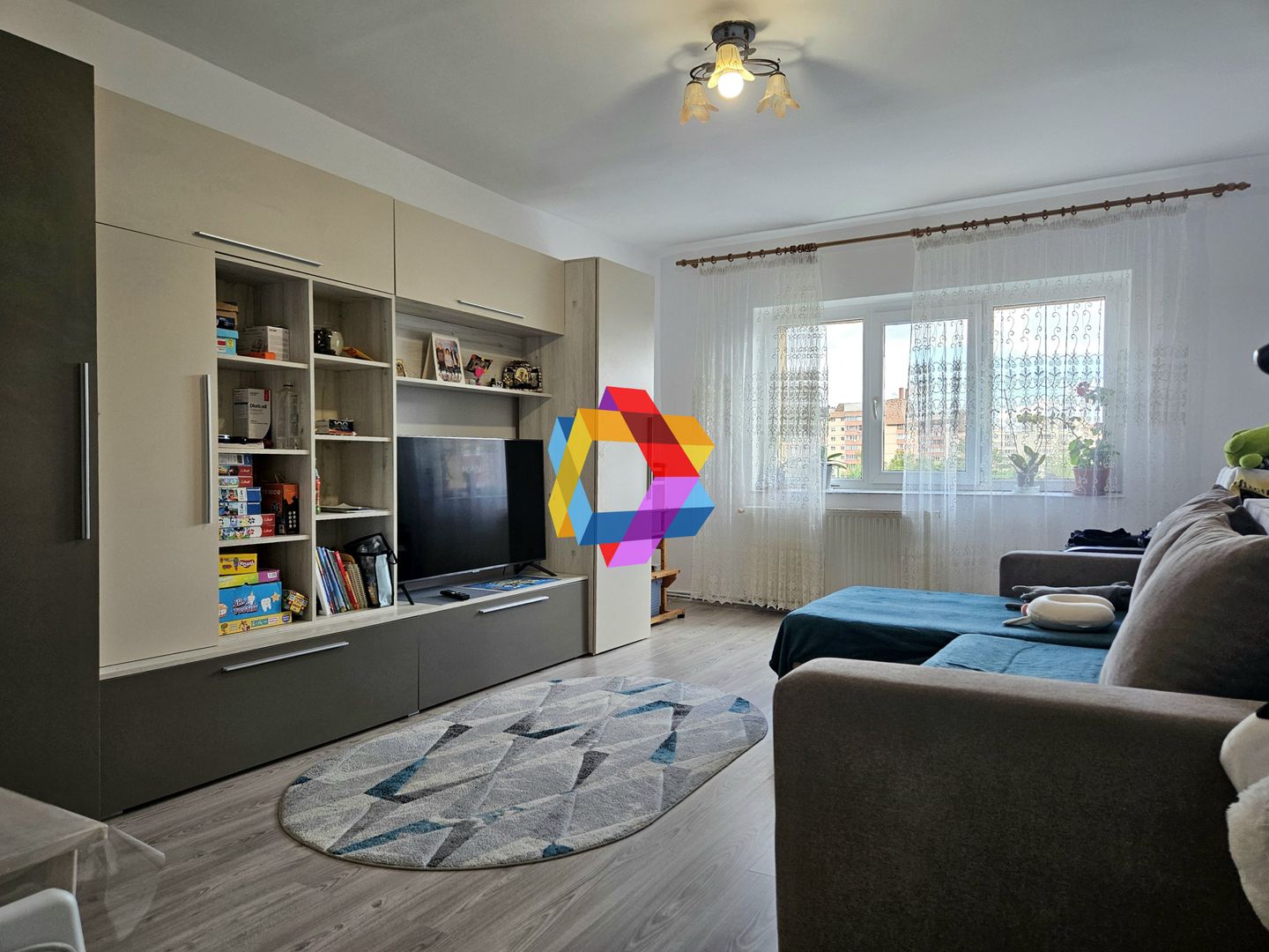 Apartament 2 camere, Racadau 57 mp, parcul Trandafirilor - Poză 1