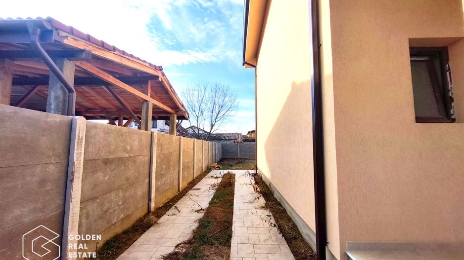 Duplex modern în Giroc, 105 mp utili, teren 250 mp, zonă liniștită de case - Poză 3