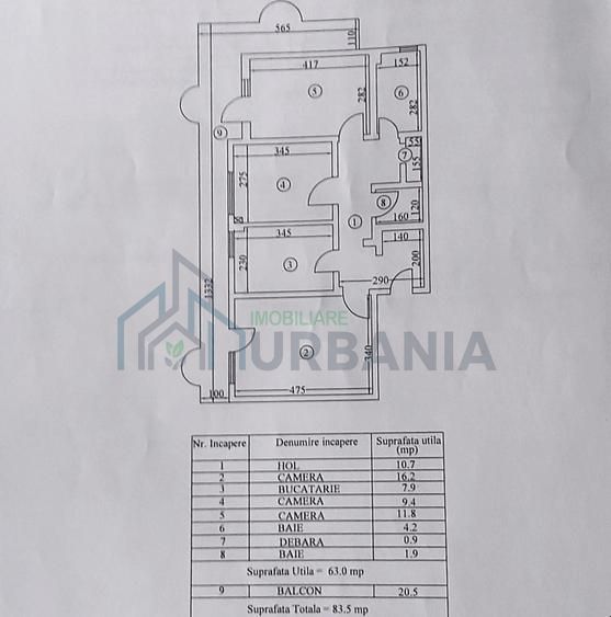 Vânzare apartament 3 camere Dancu, Iasi - Poză 4
