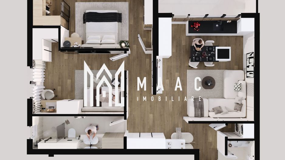 APARTAMENT 3 CAMERE I 71.1 I CALEA SURII MICI - Poză 33