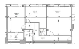 Apartament nou, ultracentral, 3 cam, 89,4 mp. 165 000 E (+TVA ) - Poză 7