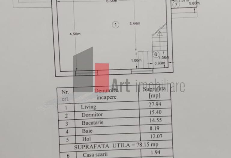 Casa de vanzare Domnesti - Schiță 12