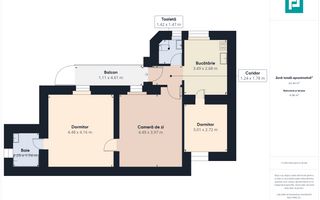 Apartament 3 camere , Splaiul Tudor Vladimirescu - Poză 23