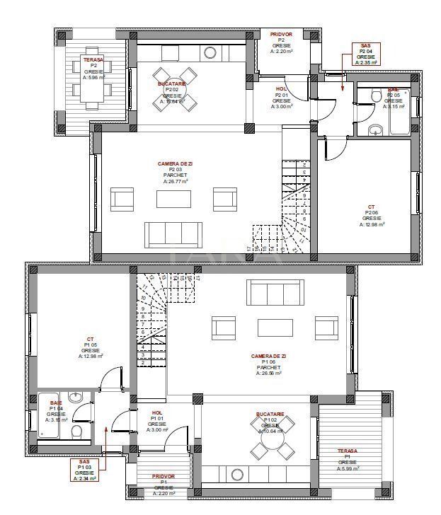 Duplex Spațios cu 3 Niveluri în Zona Feleacu - Poză 9