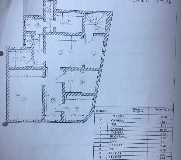 Cotroceni, apartament 5 camere, 106mp, 2 bai, centrala, fara Risc, fara legea 112, Loc Parcare, demisol inalt - Poză 5