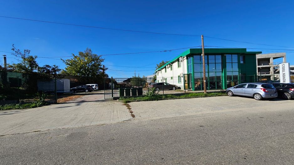 Inchiriere spatii birouri, curte pavata 800 mp, Bascov - Autostrada - Poză 1