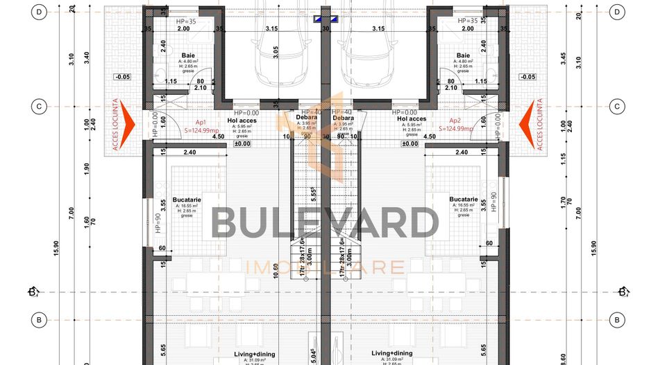 Case de tip duplex in zona exclusiv de case! - Poză 13