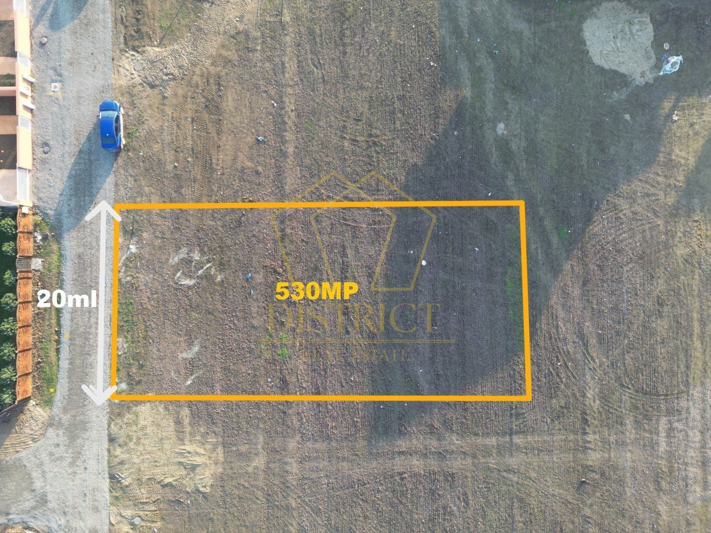 Teren intravilan de duplex sau casa individuala | Mosnita Veche - Poză 1