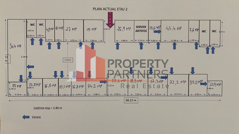 Spatii pentru birouri si depozitare, clasa A - Schiță 5