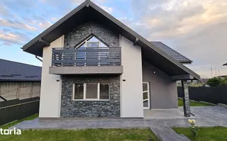 Casă nouă 2025, P+M, 5 camere, clasă energetică A, vedere lac, 500 mp – Ciurbești, Miroslava - Poză 17