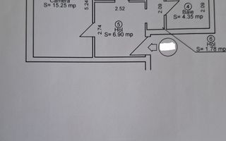 Apartament 2 camere decomandat, complet renovat – Str. Rahovei - Schiță 5