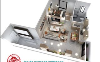 Apartament+loc de parcare subteran inclus in pret! comision0% - Poză 4