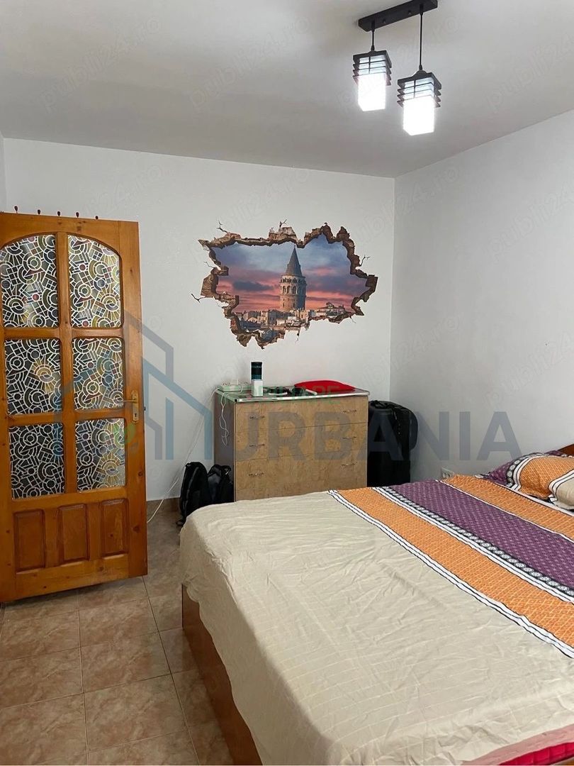 Apartament de închiriat, Podu Roș, etaj 2, 2 camere, mobilat și utilat - Poză 4