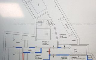 4 camere cu potential pentru Airbnb, centrala proprie, Rosetti Universitate - Poză 23