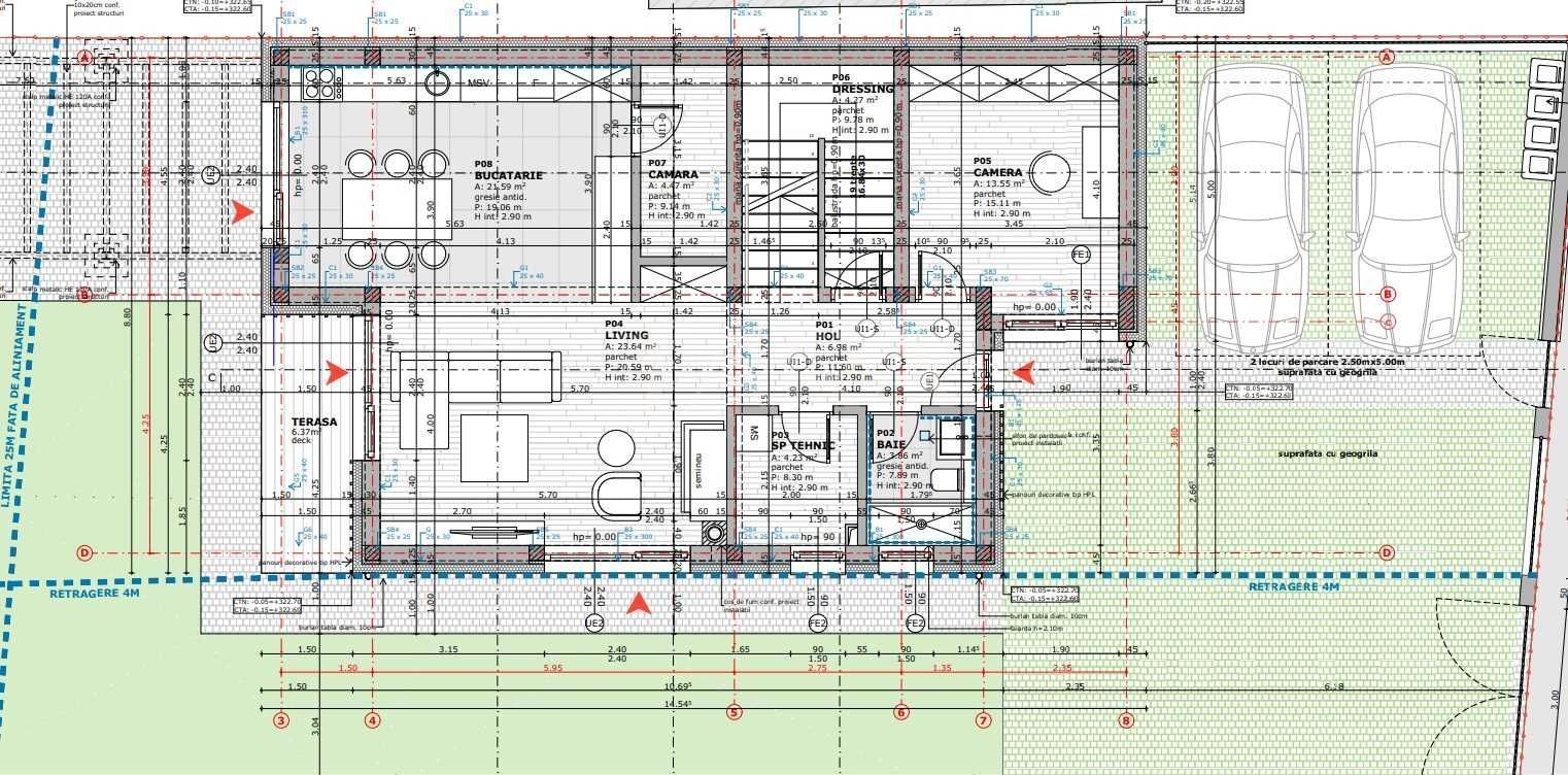 Casă modernă NZEB, 6 camere, 450 mp teren, zonă liniștită Cluj-Napoca. - Poză 1