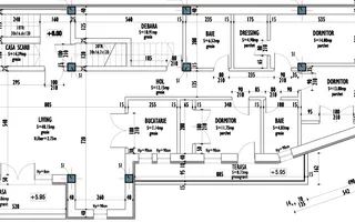 Apartament 4 camere, 148 mp, 2 garaje, Zorilor, zona Ciresilor - Schiță 11