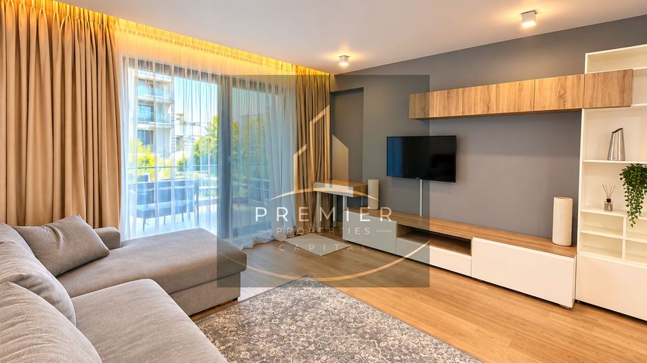 Apartament 2 camere de închiriat One Herăstrău Plaza, terasă 35 mp - Poză 6