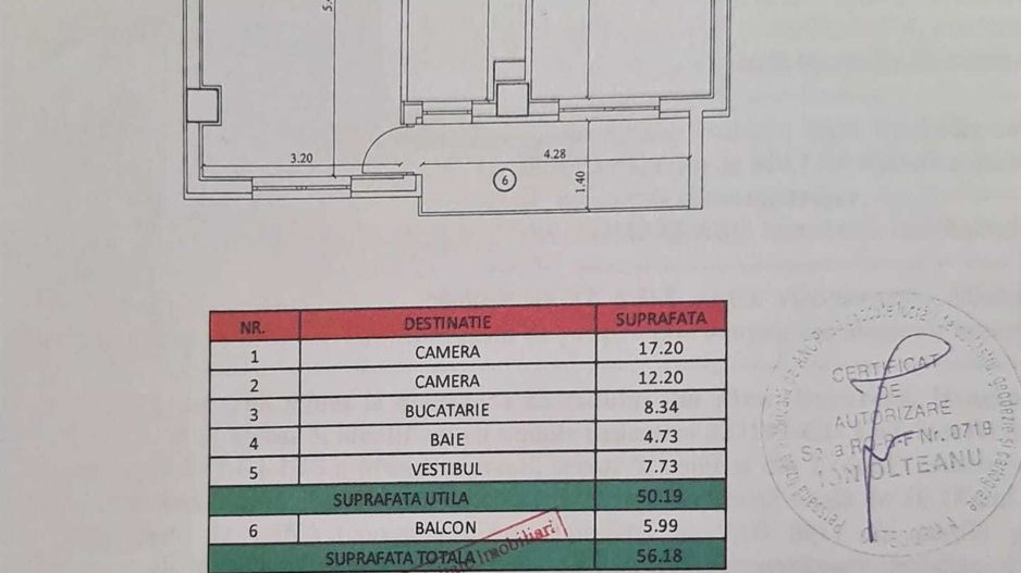 cam, bloc 2015, 50mp utili,Titan, 900m de metrou - Poză 6