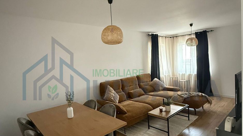 Casă modernă de închiriat în Stejarilor Residence, Lunca Cetățuii, Iași – Curte 400 m², Terasă, Parcare, Mobilată complet - Poză 3