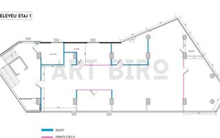Zero comision, 260mp birouri cu depozitare, Victoriei, 7' metrou - Schiță 12