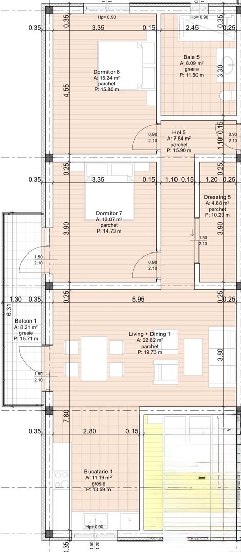 Apartament Premium de Vânzare – Cartier Izvor - Poză 11