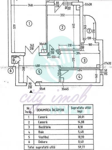 2 Camere Renovat Bd. Unirii- Piata Alba Iulia - Poză 3