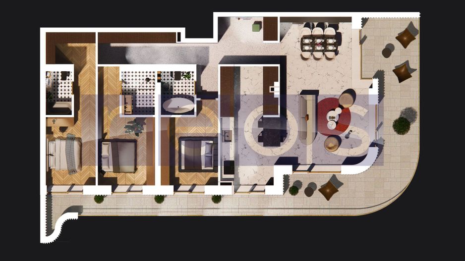 APARTAMENT ULTRAFINISAT | COMPLEX PREMIUM - Schiță 18
