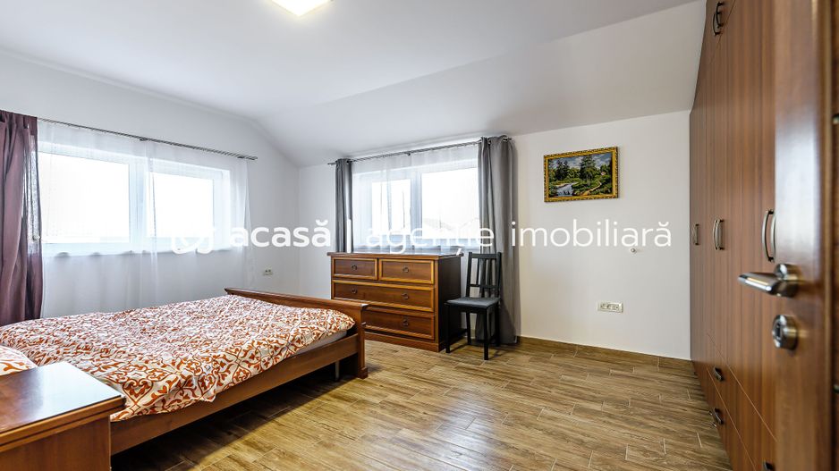 Casă cu mansardă, nouă, mobilată și utilată, în cartier Athena - Poză 7