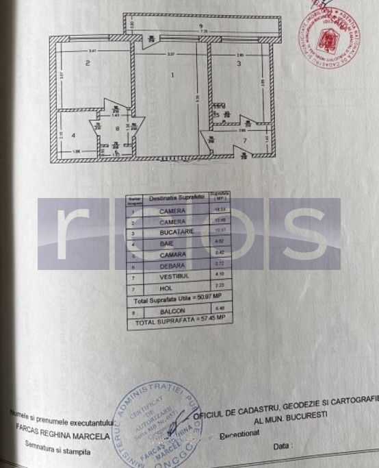 VANZARE 2 CAMERE | ETAJ 2 | BALCON INCHIS | ZONA VERDE | TURDA - Poză 12