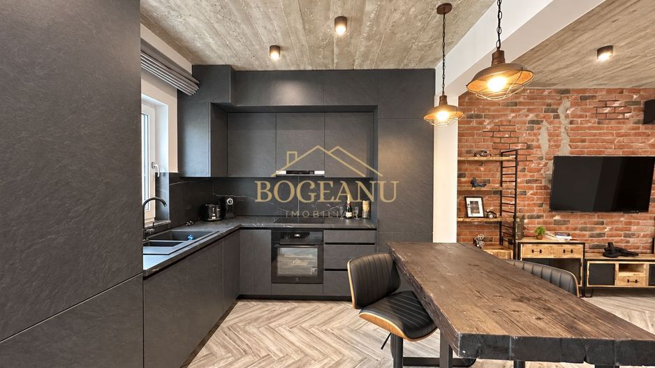 BG202-Apartament LUX 2 camere, mobilat,design industrial,parcare GIROC - Poză 3
