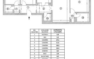 4 camere | 89 mp |  Liceul Bolintineanu | Bloc anvelopat | Posibilitate centrală - Poză 3