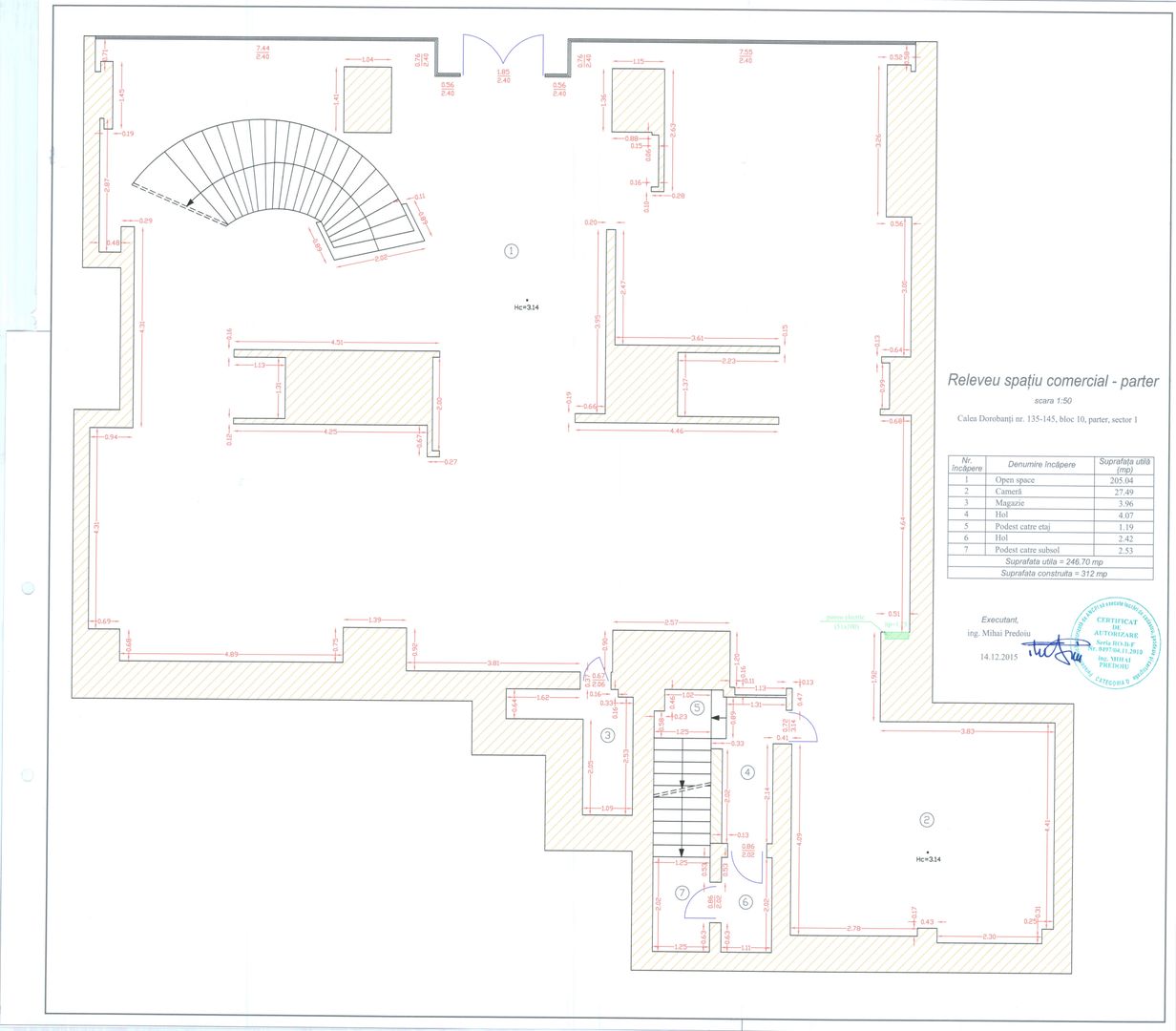 Spațiu comercial de 1,082mp de închiriat în zona Dorobanti - Schiță 6