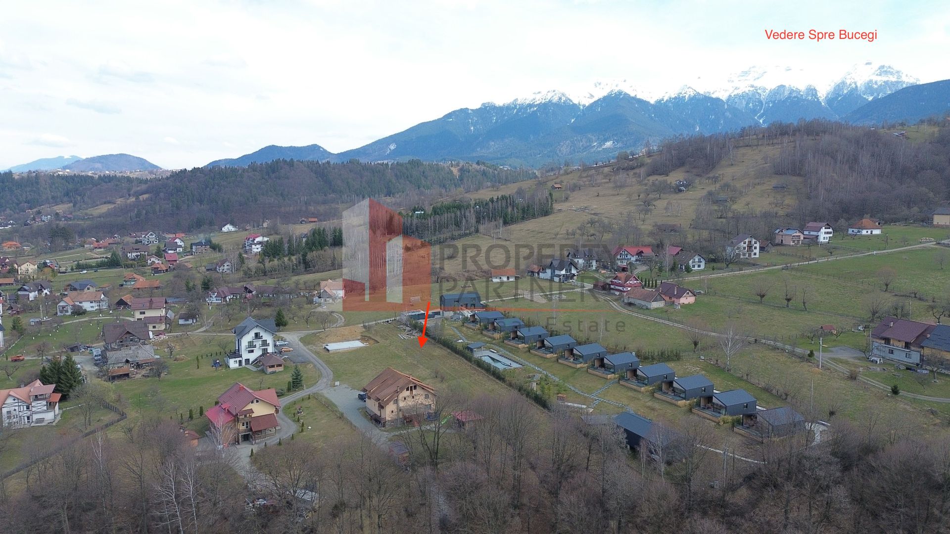 Teren intravilan 2.256 mp Bran – Podul Șimonului  |  Ideal cabane | Vedere Munte - Poză 7