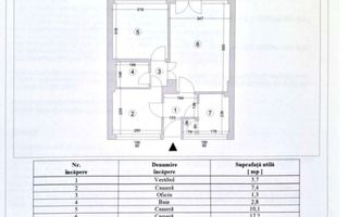 Apartament cu 3 camere 50,50 mp - parc Cismigiu - Poză 7