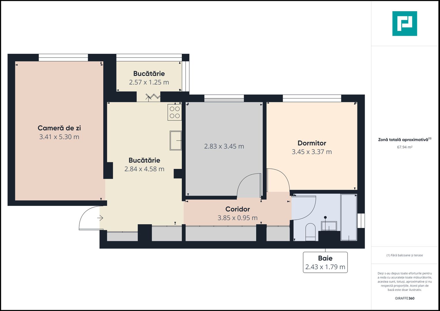 Apartament 3 Camere, Comodități la Un Pas! Alfa - Poză 8