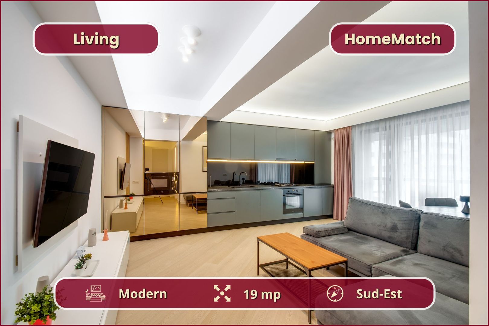 Cortina North || 2 Camere || Vedere Panoramică || Comision 0% - Poză 3