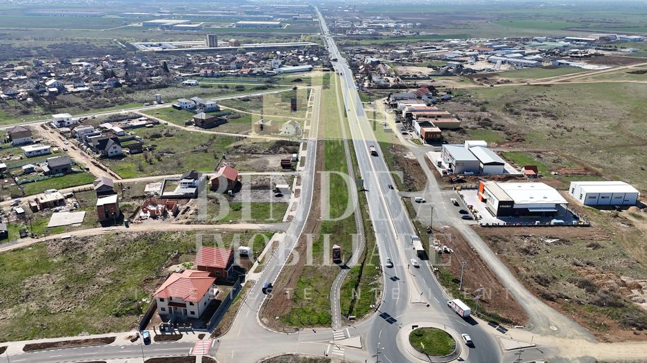 Teren 1053 mp  Servicii langa drum 4 benzi Giarmata - Poză 2