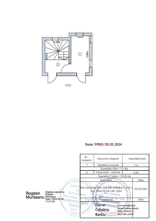 OPORTUNITATE CASA ZONA DOROBANTI BELLER - Schiță 15