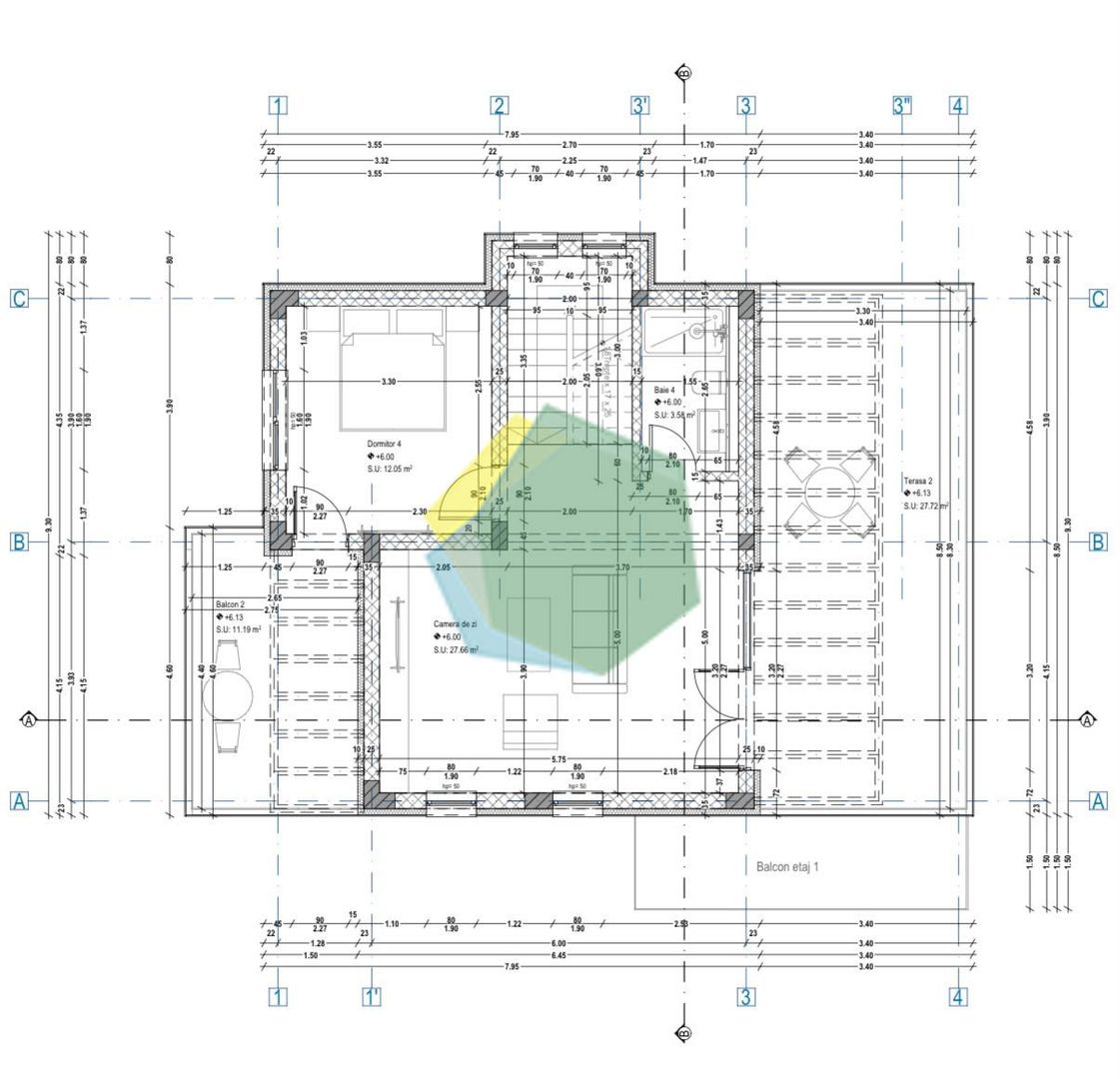Vila individuala | 317mp construiti | Comision 0 - Poză 6