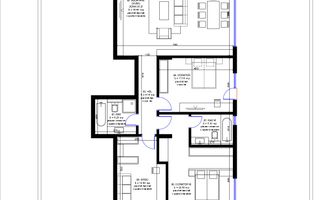 Apartament 4 camere / 127.95mp / Pipera - Schiță 13
