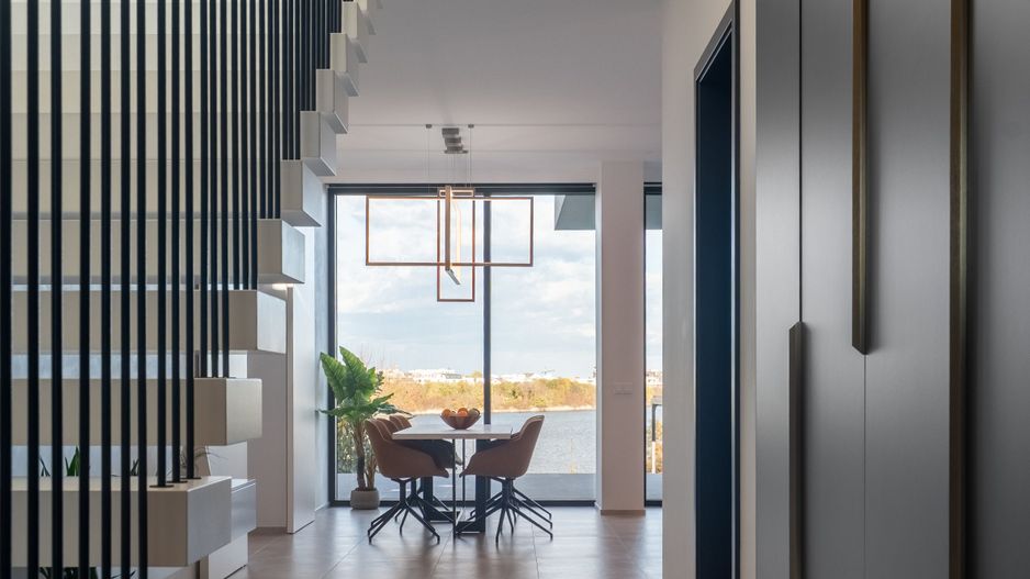 Smart-Home nZEB spectaculoasa Bucuresti Sector 1 cu deschidere lac -teren 2000mp - Poză 34